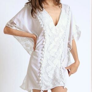 NWT Debbie Katz Cotton Kaftan